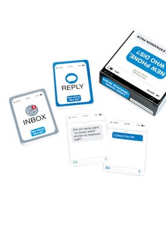 WHAT DO YOU MEME? New Phone, Who Dis? Expansion Pack By Relatable, Designed To Add To New Phone, Who Dis? Core Games, The Viral Card Game For Adults, Great For Party Games, Includes 45 Inbox Cards And 135 Reply Cards  - Image 2