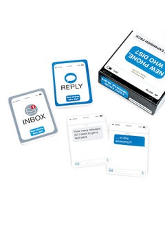WHAT DO YOU MEME? New Phone, Who Dis? Expansion Pack By Relatable, Designed To Add To New Phone, Who Dis? Core Games, The Viral Card Game For Adults, Great For Party Games, Includes 45 Inbox Cards And 135 Reply Cards  - Image 3