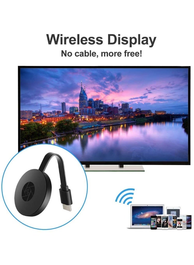 4K Wireless HDMI Display Adapter – WiFi Dongle for Screen Mirroring – Compatible with TV, Projector, Phone, and Android Devices - Image 2