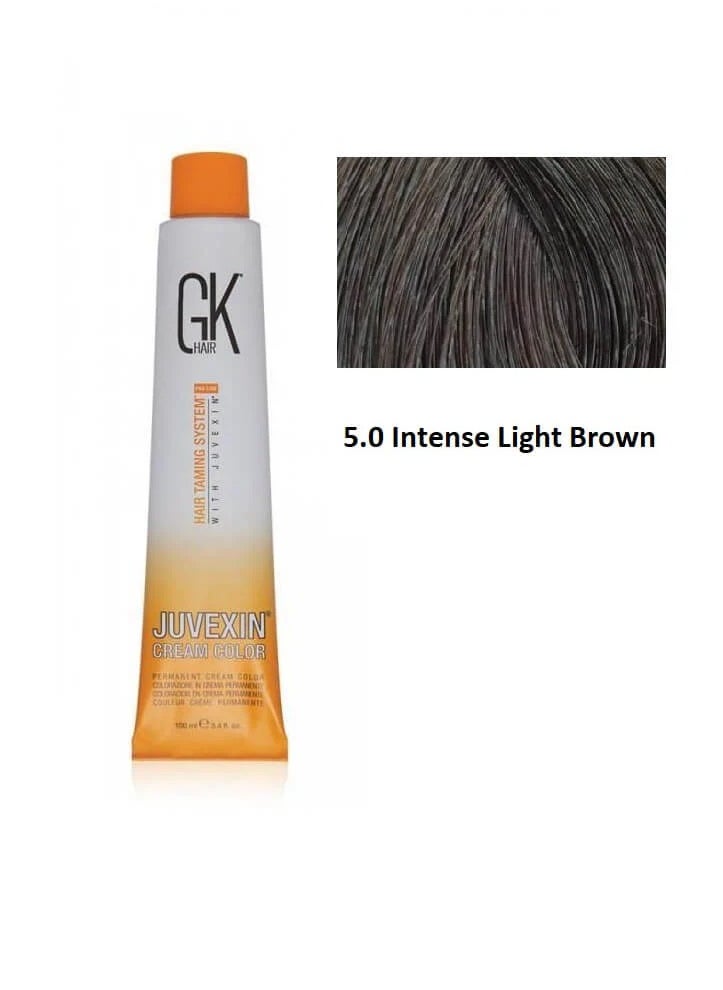 GK Hair GK Hair Color 5.0 Intense Light Brown 100 ml 