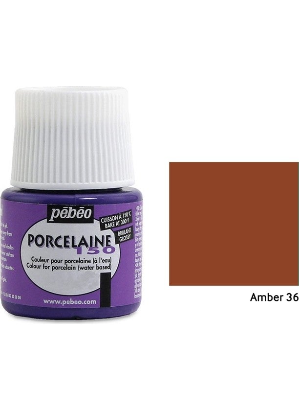 Porcelaine 150 Porcelain Paint 45Ml - Amber 36 - pzsku/Z2E123A546E9AB7061D67Z/45/_/1729203217/8e8d5018-b5ce-4355-825d-c939864f8c11