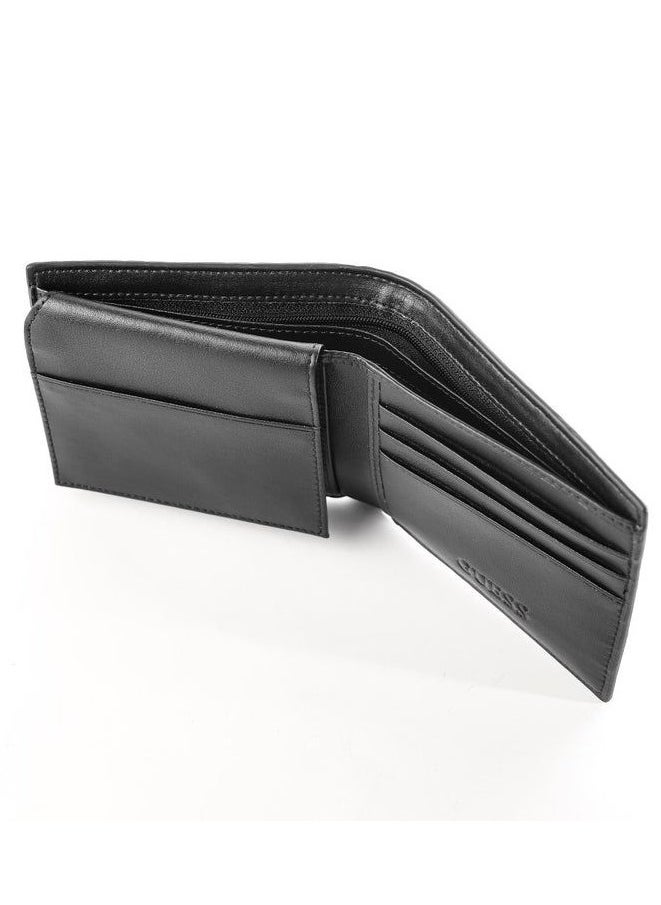GUESS - Guess Wallet For Men Leather,Black. - Image 1