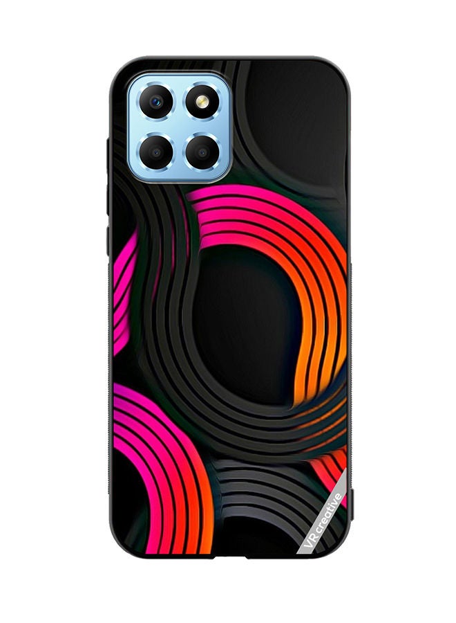 VR CREATIVE Protective Case Cover For Honor X8 5G Flower Design Multicolour - Image 1