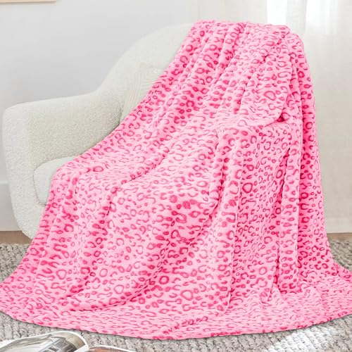 SEEGU Warm Blanket Pink Soft Fleece Blankets Fuzzy Small Throw Blankets for Kids Girls Toddlers - Image 4