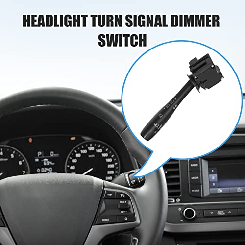 LCWRGS Turn Signal Switch Compatible with 2004-2012 Chevy Malibu, 2005-2011 Pontiac G6, 2007-2009 Saturn Aura, Headlight Dimmer Switch Blinker Lever, 20940369, D6253E, SW8004 - Image 5