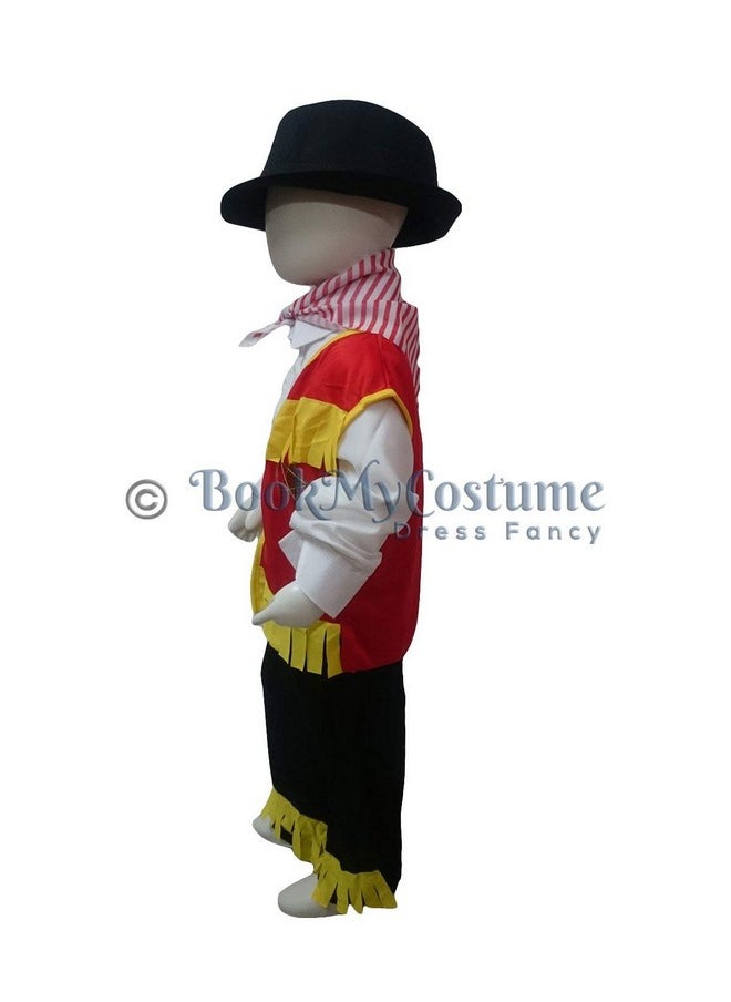 بوك ماي كوستيوم - زي تنكري للأطفال من BookMyCostume بتصميم رعاة البقر الأمريكيين - موضوع الهالوين - مستورد للأعمار من 7 إلى 8 سنوات - Image 1