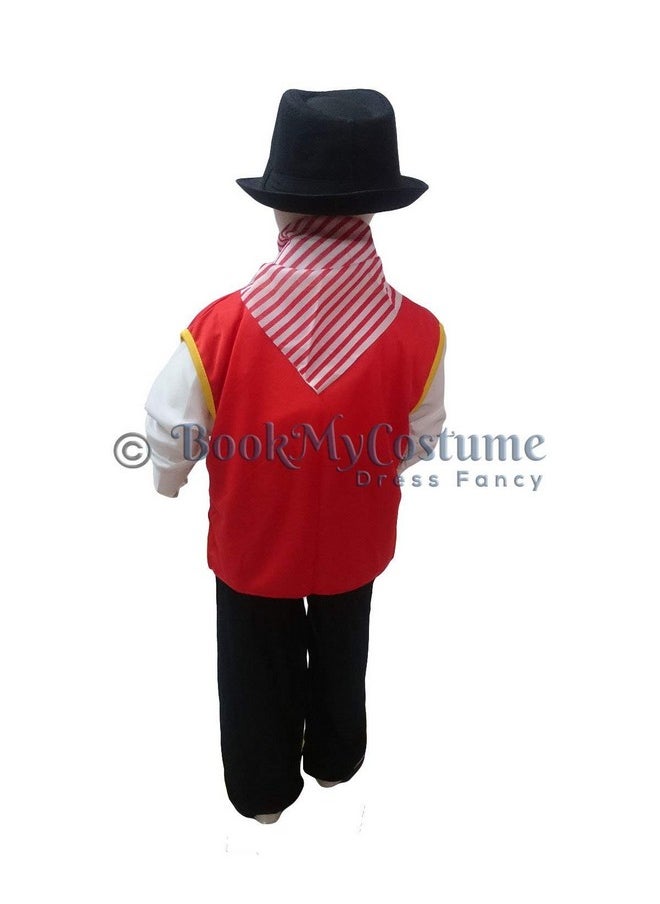 بوك ماي كوستيوم - زي تنكري للأطفال من BookMyCostume بتصميم رعاة البقر الأمريكيين - موضوع الهالوين - مستورد للأعمار من 7 إلى 8 سنوات - Image 1