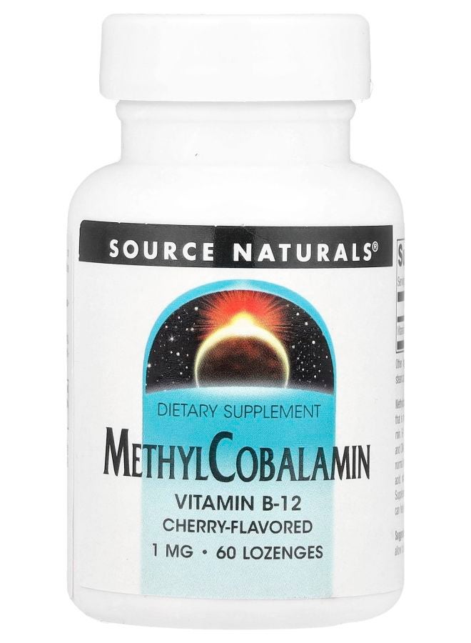 MethylCobalamin Cherry 1 mg 60 Lozenges