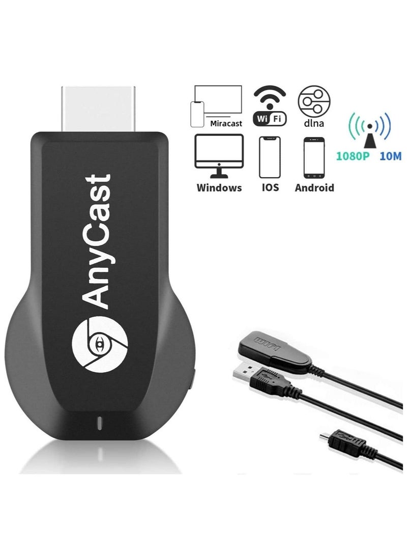 ELTRAZONE - WiFi Display Dongle, 4K Wireless HDMI Display Adapter, 1080P Mobile Screen Mirroring Receiver Dongle to TV/Projector Receiver Compatible with Android Mac i-OS Windows - Image 1