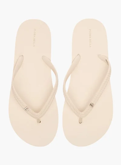 Flora Bella By Shoexpress Women's Solid Slip-On Thong Slippers