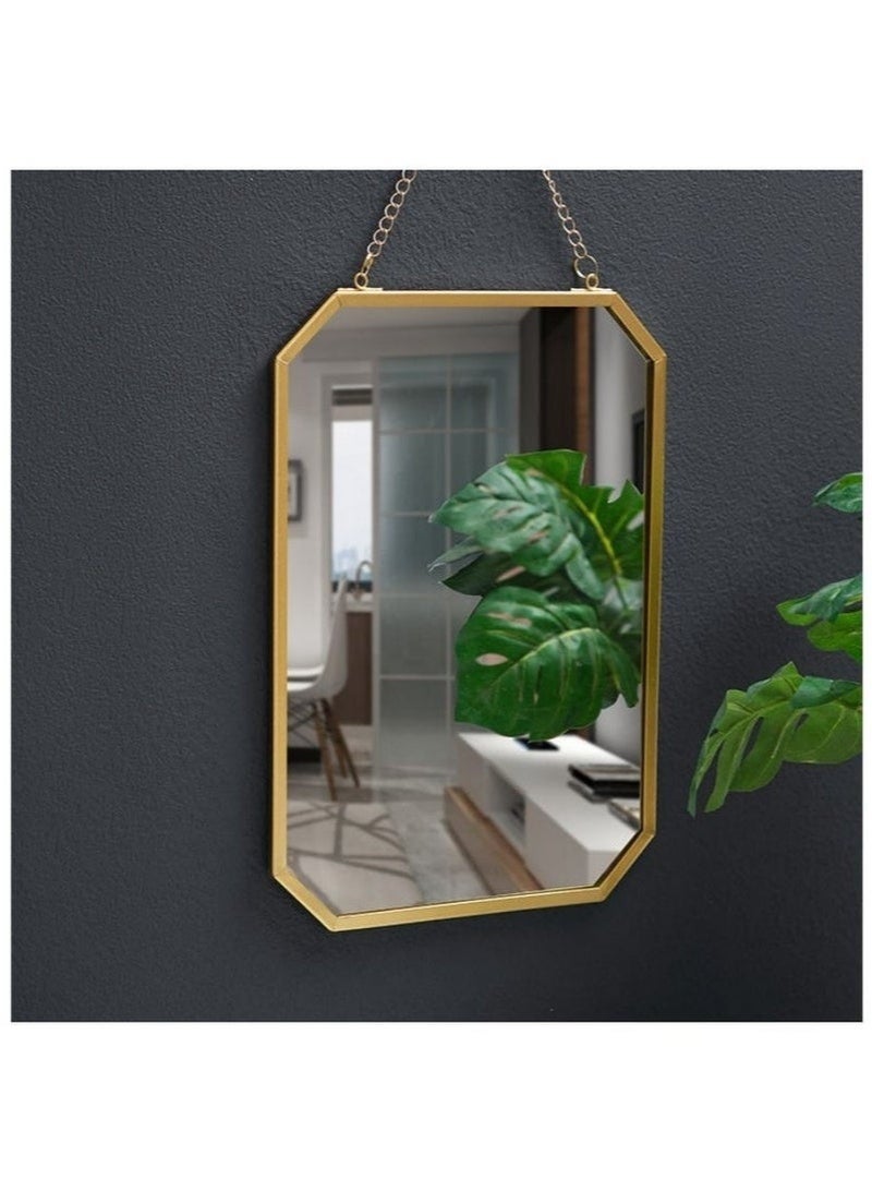 كيلا مرايا حائط مرايا تسريحه مرآة حمام مثبتة على الحائط من قطعة واحدة مرآة مكياج مرايا ديكور منزلي كبيرة الحجم (S) للمنزل السعودي - Image 5