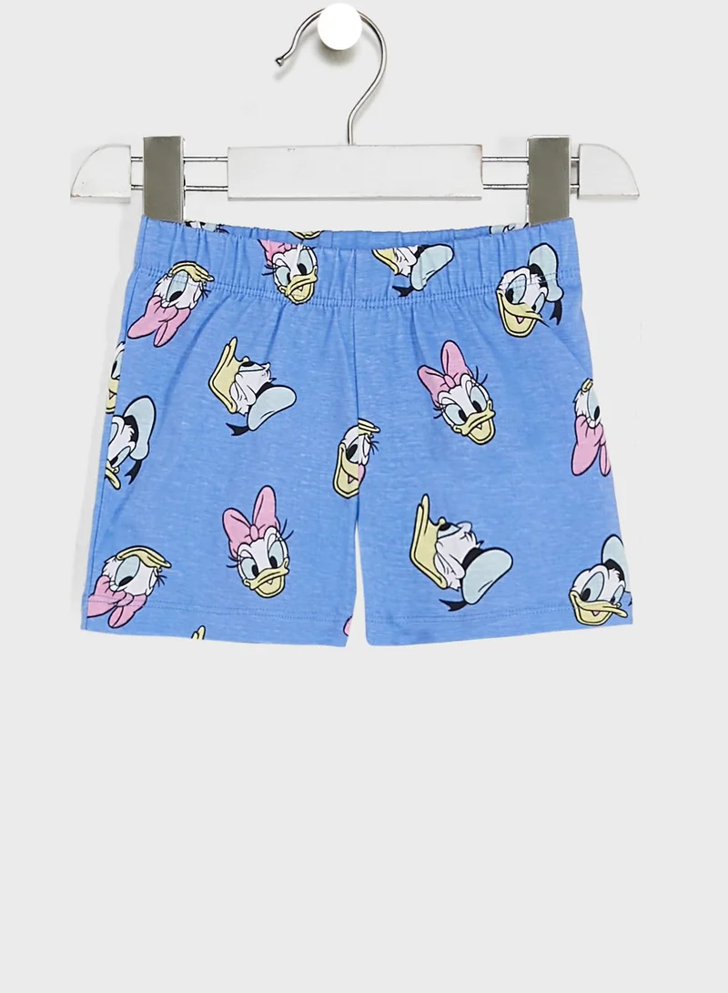 Disney Kids Daisy Duck T-Shirt & Short Set