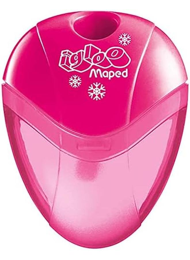 Maped I Gloo Pencil Sharpener Plastic Canister 1 Hole Assorted Colors Ref 534754 Pack Of 1 30 Count - Image 2