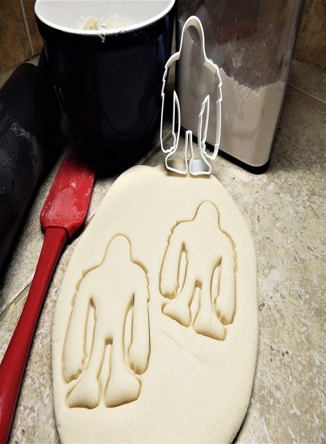 YNGLLC YETI SASQUATCH BIG FOOT BIGFOOT ABOMINABLE SNOWMAN MONSTER COOKIE CUTTER MADE IN USA PR2321 - Image 5