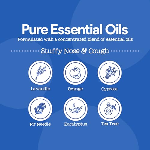 Oilogic Stuffy Nose & Cough Vapor Chest Roll-On Essential Oil for Babies & Toddlers - Gentle Baby Essentials - Pediatrician-Tested & Safe for Babies, 2 Fl Oz - Image 4