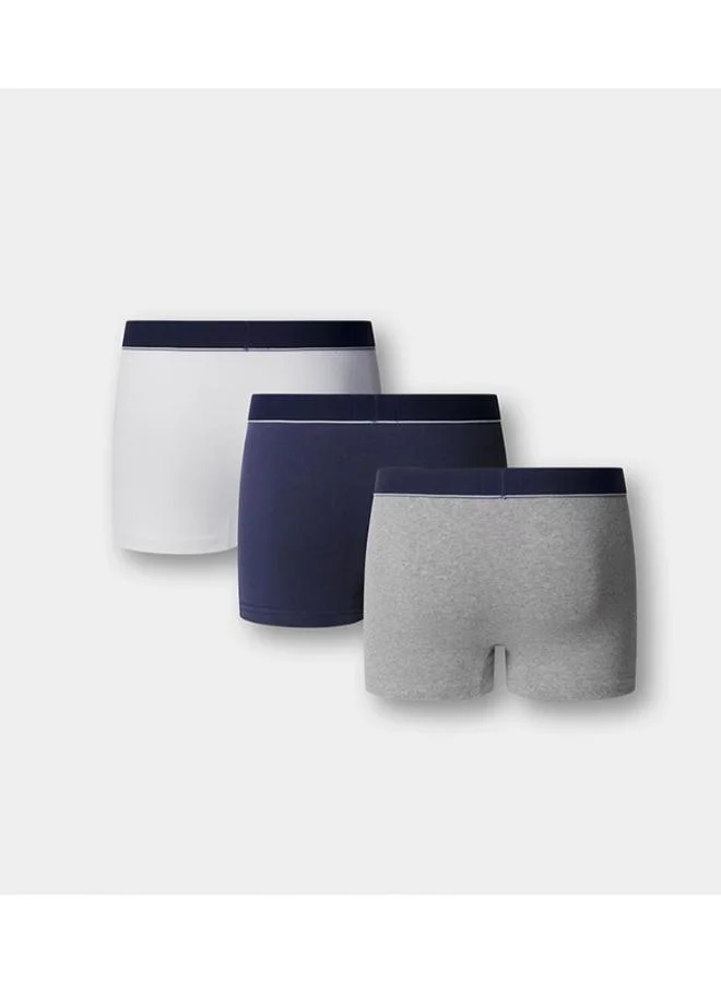 هاكيت ثلاث عبوات بوكسر بشعار العلامة التجارية