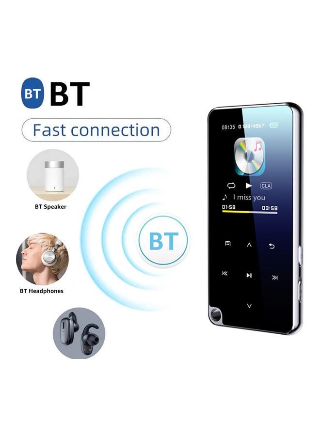 NIBEMINENT M25 Bluetooth MP3 Music Video Player V9238-32G_P Black  - Image 2