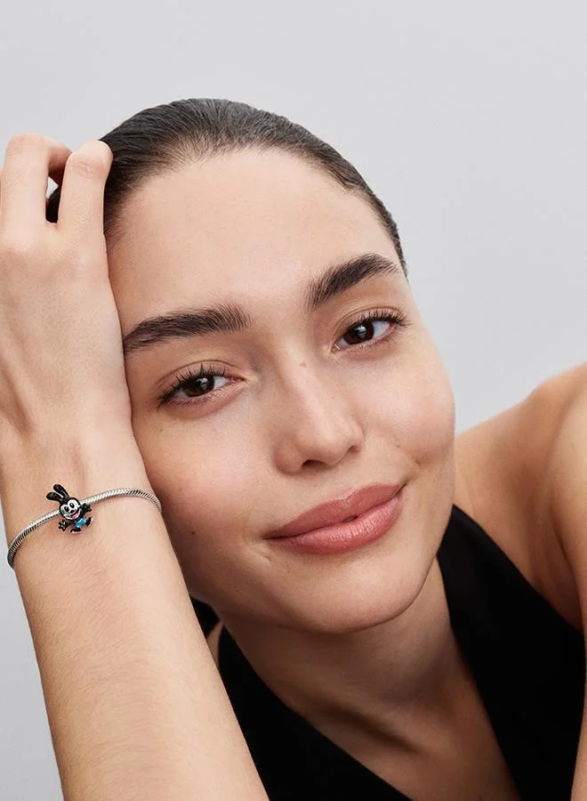 PANDORA Black Disney Oswald The Lucky Rabbit Charm for Women | Best Price UAE