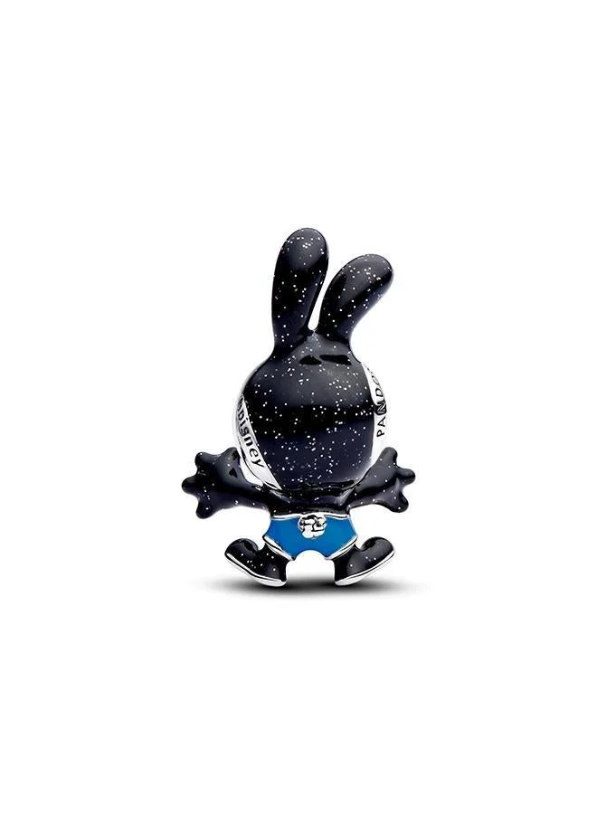 PANDORA Black Disney Oswald The Lucky Rabbit Charm for Women | Best Price UAE