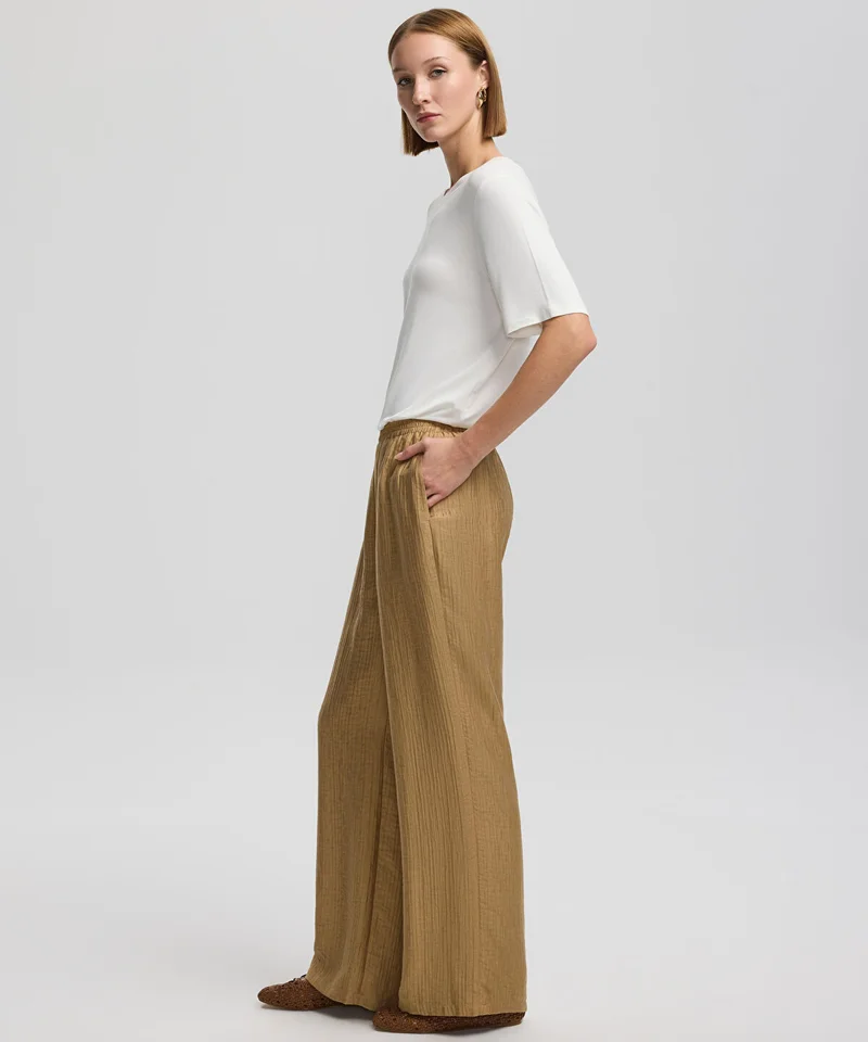 ابيكول Textured Trousers