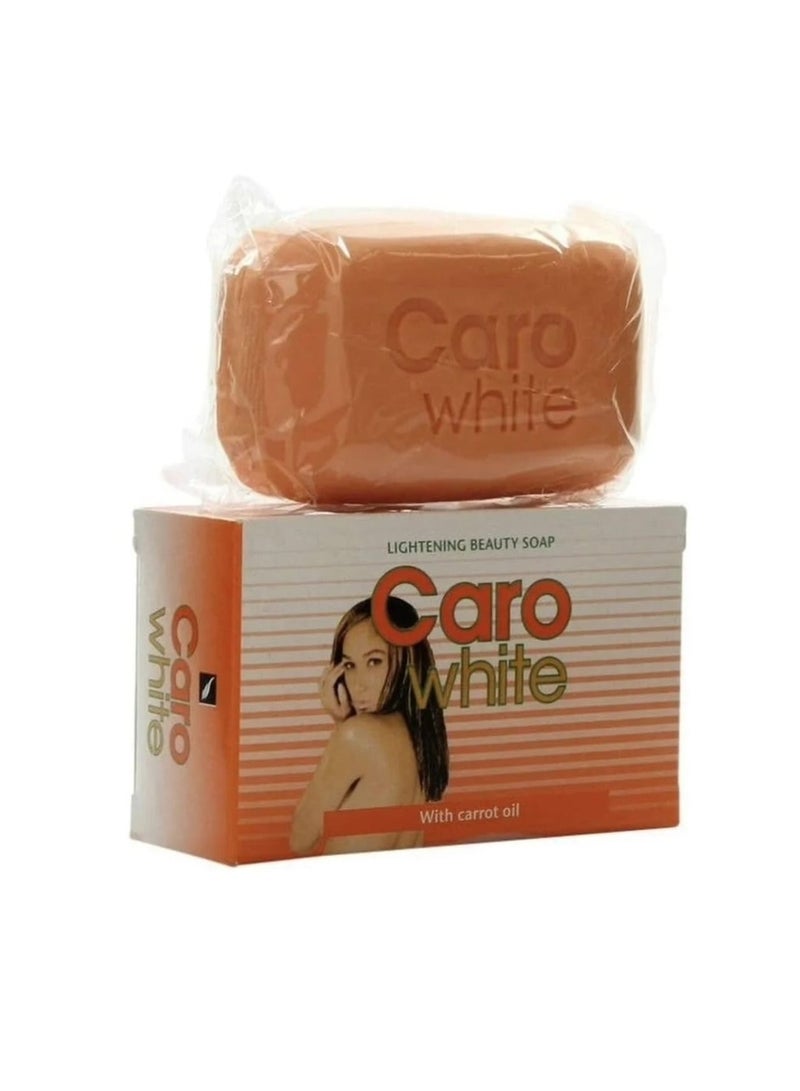 CARO WHITE Lightening Carrot Oil Beauty Body Soap Orange - Image 1