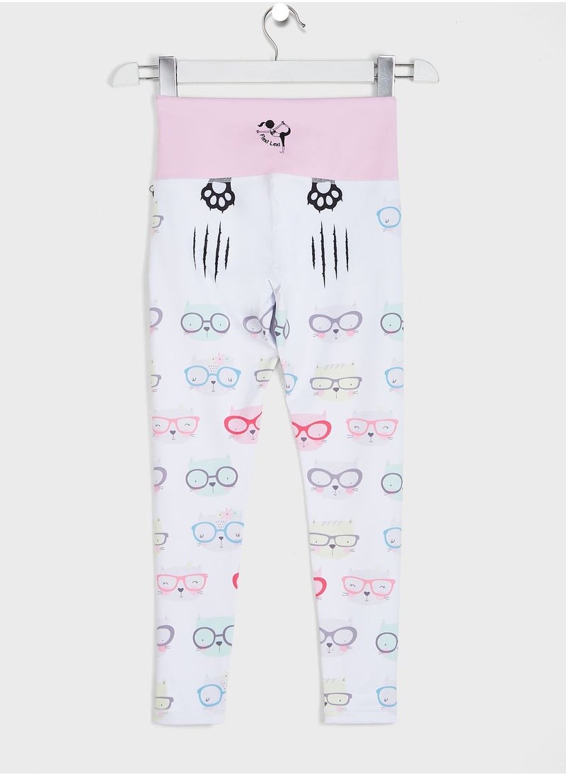 Flexi-Lexi Fitness - Kids Cat Lady Sweatpants - Image 1