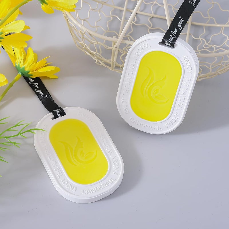 Umai UMAI Wax Air Wardrobe Freshener Pack of 2 Air Freshener for Home Drawer Closet Cars Wardrobe Natural and Eco Friendly Osmanthus  - Image 1