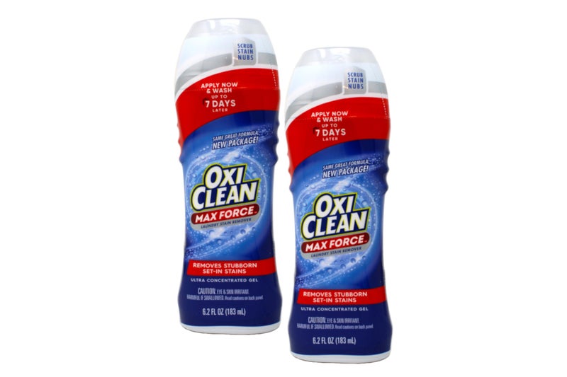 OxiClean Max Force Gel Stick, Laundry Stain Remover for Set-In Stains, 6.2 Fl Oz (Pack of 2) - Image 1