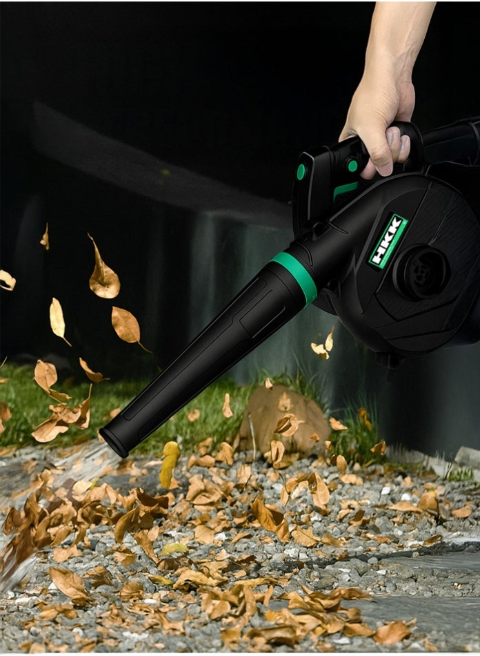 ح ك ك منفاخ هواء/مكنسة كهربائية - جهاز نفخ سلكي قوي لتنظيف الغبار وتجفيفه واستخدامه في الحدائق | أداة كهربائية محمولة للمنزل والورشة - Image 2