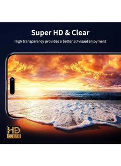 Rock Pow (2 PCS) Case Privacy Screen Protector for iPhone 15 Plus 2023 9H Anti Spy Dark Tempered Glass Screen Film Guard for iPhone 15 Plus 6.7 Inch 2023 Case Friendly Bubble Free  - Image 4
