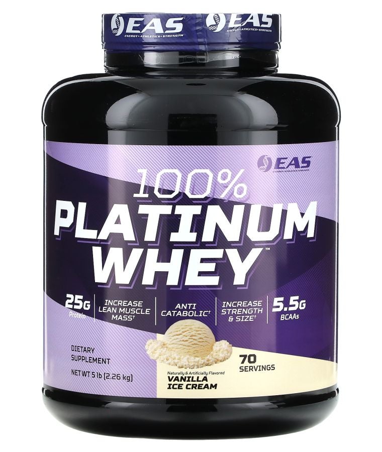 100% Platinum Whey Vanilla Ice Cream  5 lb (2.26 kg)