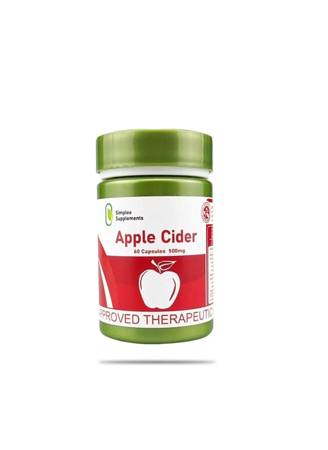 Apple Cidar 60 Capsules 500mg - pzsku/Z2E137B48EF7C6613016EZ/45/_/1710785284/1984733d-ad32-4f89-9739-b78da722a31e