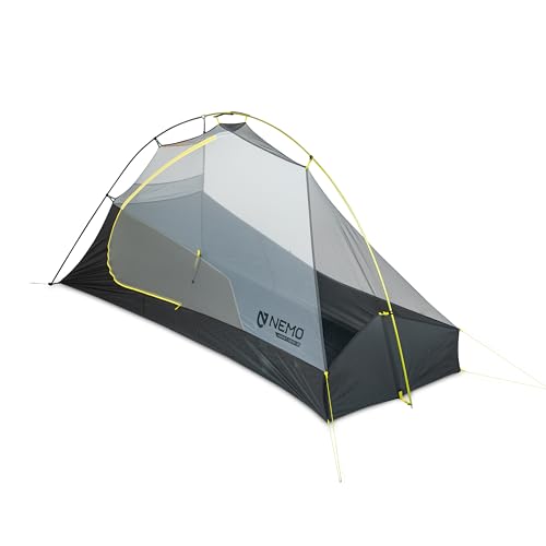NEMO Equipment Hornet OSMO Ultralight Backpacking Tent - 1-Person - Birch Bud/Goodnight Gray - Image 5