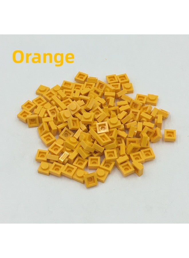 Building Block Parts Small Particles Basic Parts Short 1*1 Hole Pixel Particles Assembled Building Blocks Draw Two-dimensional Code 0.1 Kg/bag 