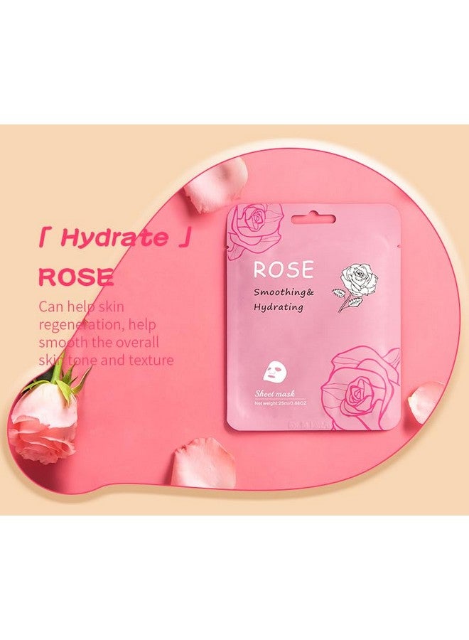 Nielies 18 Pcs Face masks skincare,Face Mask Skin Care Bulk Pack, Hydrating Spa Face Mask For Sensitive Skin, Facial sheet mask,face masks bulk For Women/Teen Girls (18 pcs) - Image 2