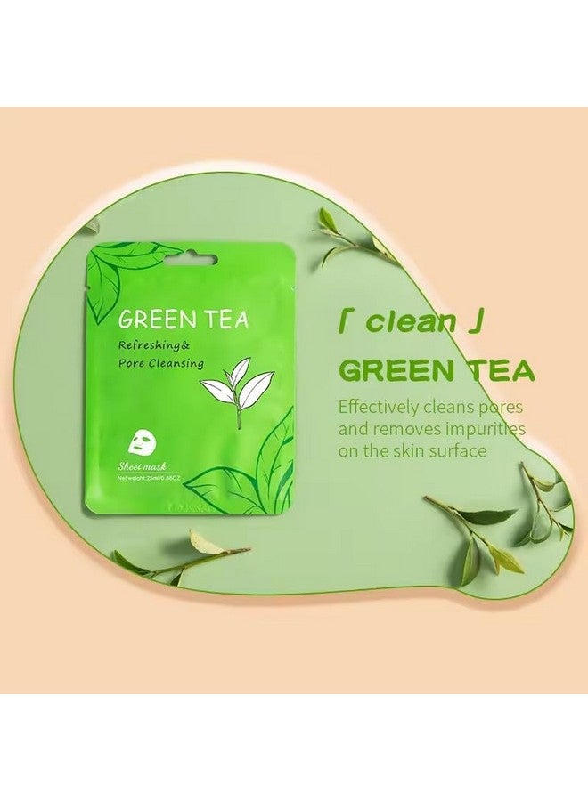 Nielies 18 Pcs Face masks skincare,Face Mask Skin Care Bulk Pack, Hydrating Spa Face Mask For Sensitive Skin, Facial sheet mask,face masks bulk For Women/Teen Girls (18 pcs) - Image 3