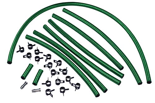 BlendDoor Fits GM 6.2/6.5 Premium Viton Diesel Return Line Kit (with line clamps) - Image 5