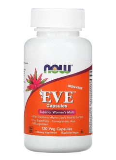 Eve Capsules Superior Women's Multi Iron-Free 120 Veg Capsules