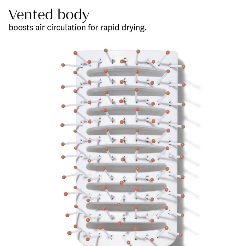 T3 Dry Vent Hair Brush | Vented Detangling Brush for Fast Blow Drying | Heat Resistant Bristles - Image 3