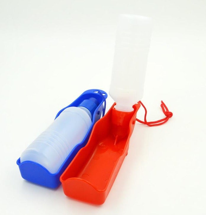 موزع مياه محمول للحيوانات الأليفة (500 مل) - أحمر - Image 3