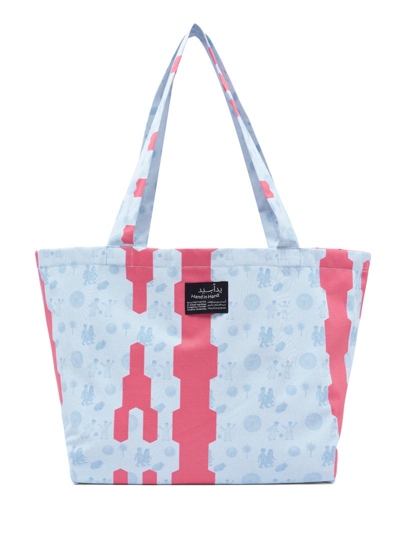 UAE Year Of Upcycled Medium Totebag with Pocket - Image 1