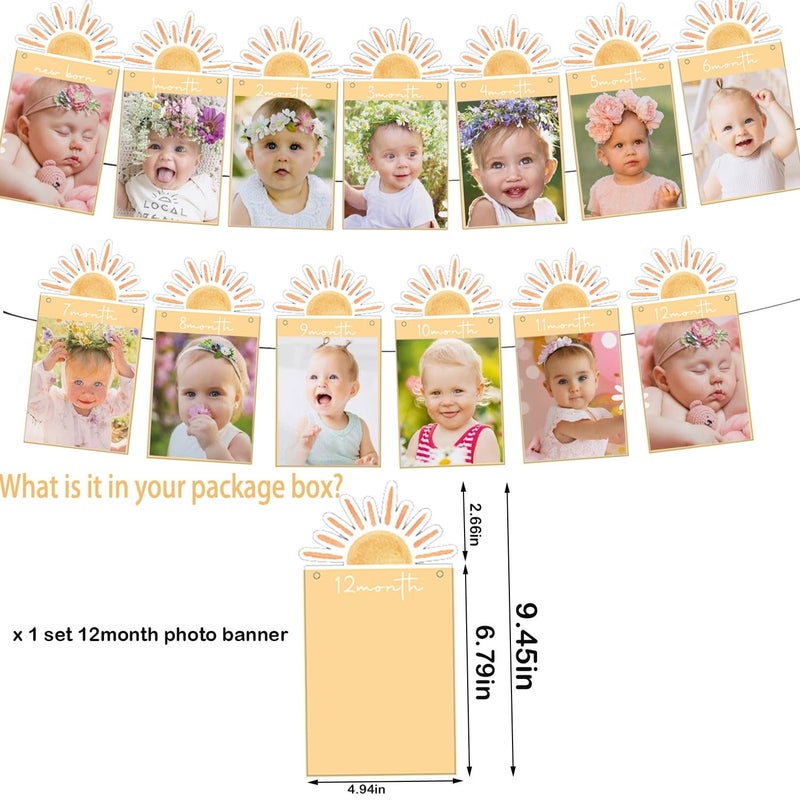 BIGKEOKI First Trip Around The Sun Birthday Decorations 102pcs Boho Sun 1st Birthday Paper Plates Napkins Cups and Table Cloth You Are My Sunshine Party Supplies Decoration - Image 4