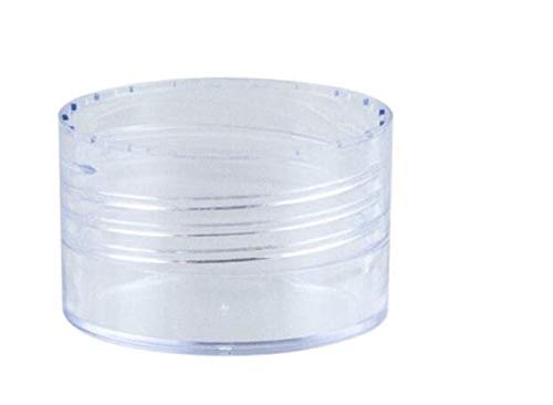 glasstore Clear Empty Plastic Round Deodorant Containers,Round Shape Bottom Filling Stick Deodorant Container Twist Up Stick Tube (C) - Image 4