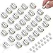 BTFO 30pcs Micro Mini LED Lights Cold White Small LED Lights with 15 Extra Battery Operated for Dollhouse Tiny Crafts DIY Decor for Miniature Projects Toy Buildings Party Decoration Accessories - Image 2