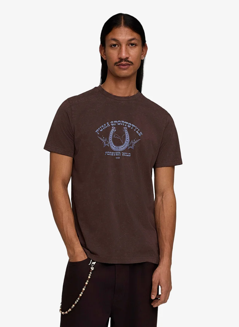 بوما Retro Americana Graphic T-Shirt