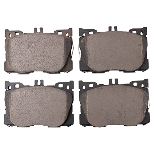 TRQ Ceramic Front Brake Pads Compatible with 2017-2018 Mercedes-Benz C43 AMG, 2016-2018 GLC300, GLC43 AMG - Image 5