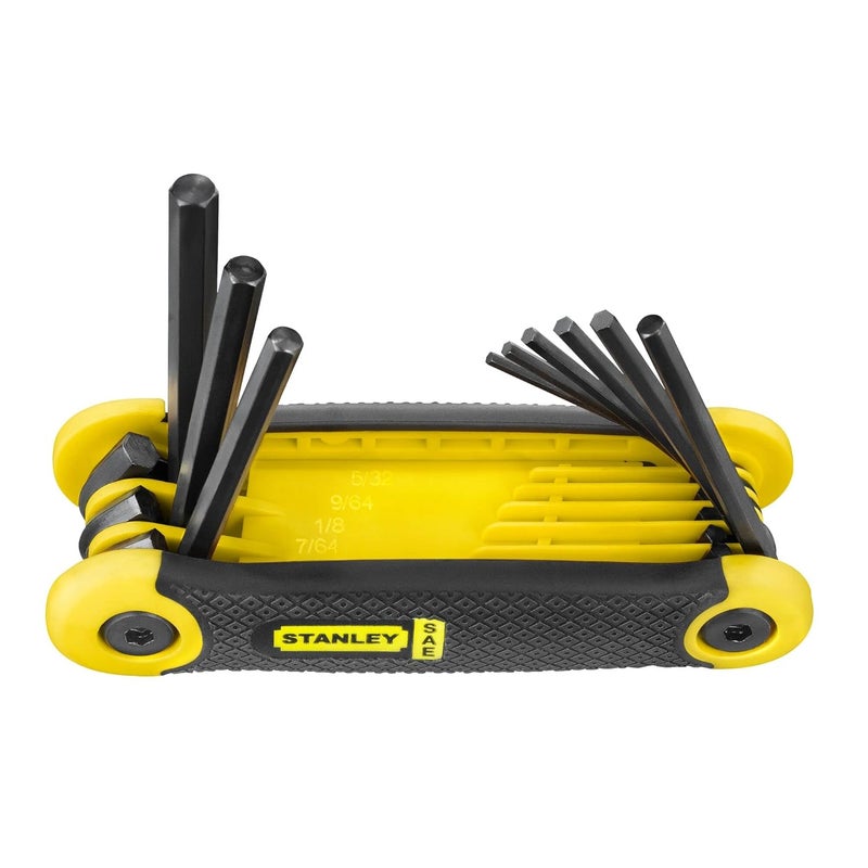 Stanley STANLEY 269265 9Piece Folding Metric Key Set Hex  - Image 5