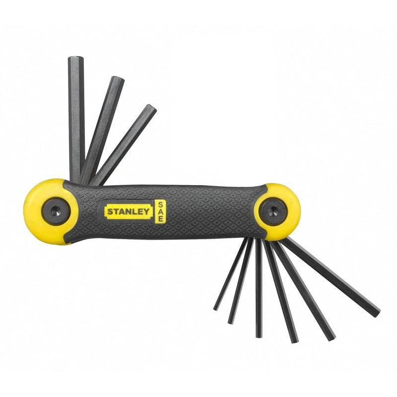Stanley STANLEY 269265 9Piece Folding Metric Key Set Hex  - Image 1