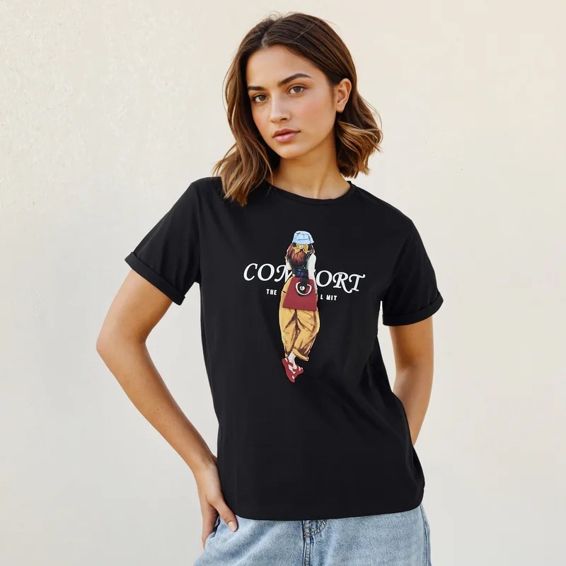 تواكستريمز 2Xtremz Graphic Print T-shirt