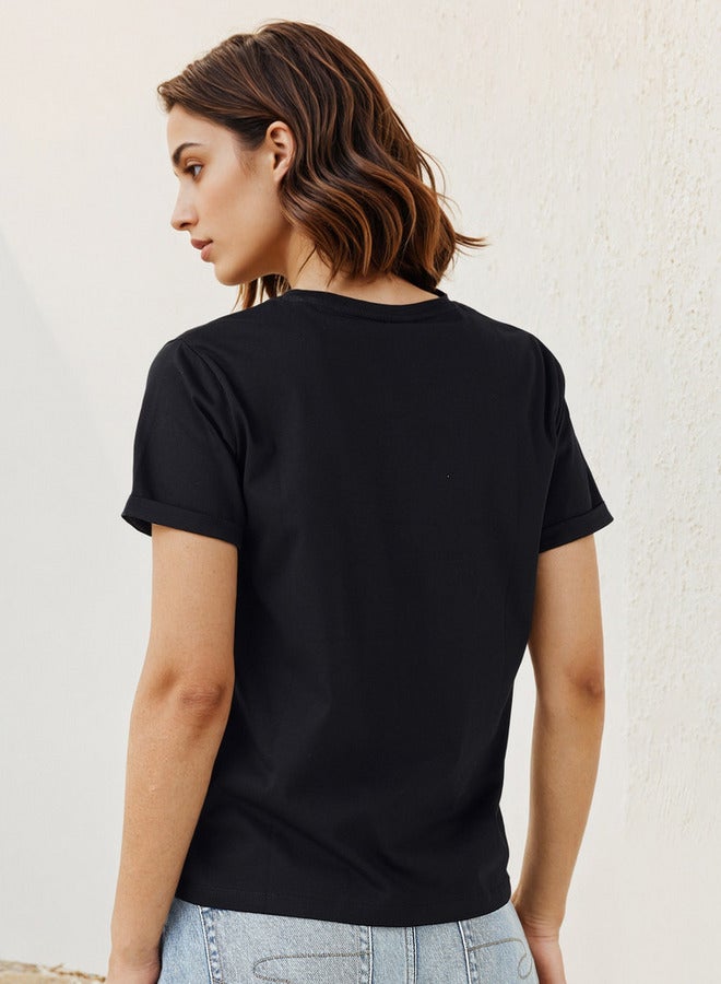 تواكستريمز تيشيرت بطباعة جرافيك - Image 3